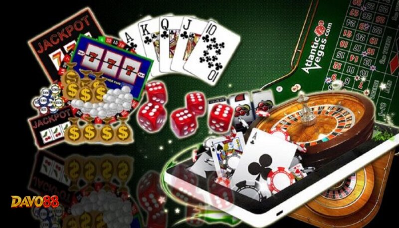 DAVO88 Casino - Blackjack With Hit, Stand, Double And Split